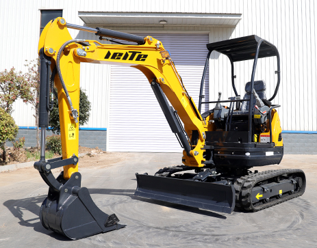 Mini excavator automatic lif